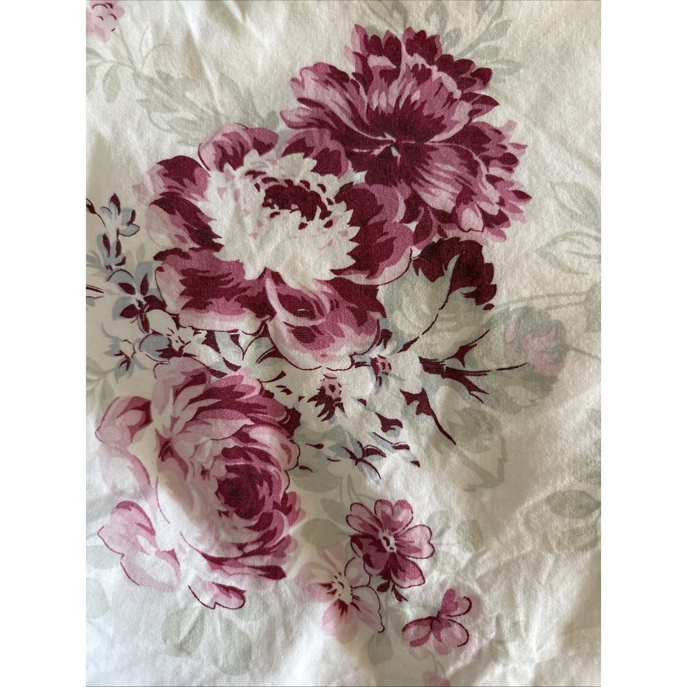 Simply Shabby Chic | Rachel Ashwell Pink Floral Rose Full/Queen Duvet reversible
